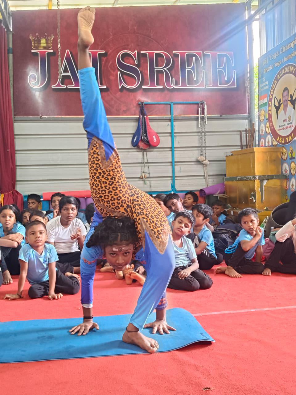 Fitness Yoga at JSJ Karate Academy Nagercoil